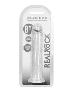 RealRock 8 Crystal Clear Dildo