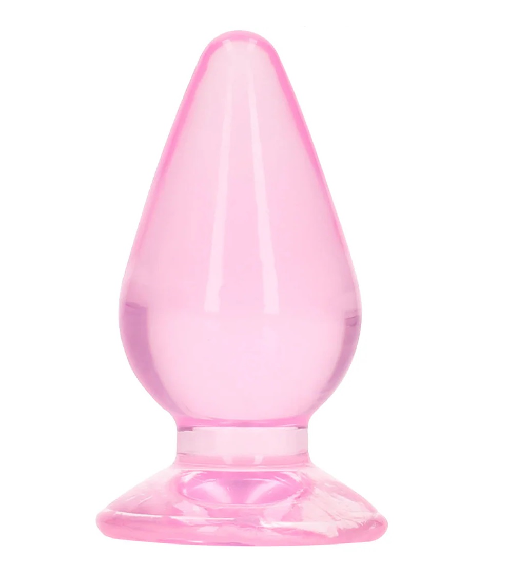 RealRock Crystal Clear Butt Plug - Image 2