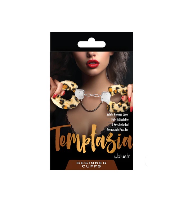 Temptasia Beginner Cuffs Leopard